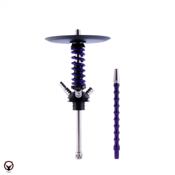 Кальян MAMAY CUSTOMS Coilover Micro фиолетовый (без колбы)