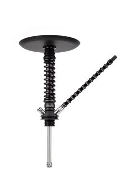 Кальян MAMAY CUSTOMS Coilover MINI BASE Черный матовый/Черный глянец (без колбы)