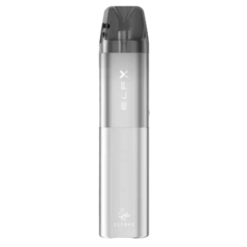 Устройство ELFBAR ELFX PRO KIT Серебристый + 2 картр. по 3мл (0,6 Ом и 0,8 Ом)