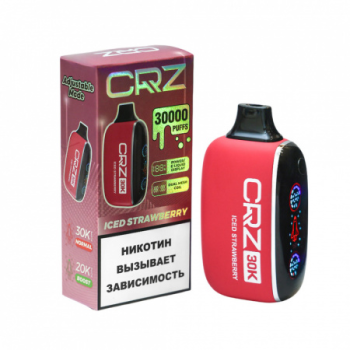 Эл. сиг. CRZ 30 000 Iced Strawberry / Ледяная клубника 2 %