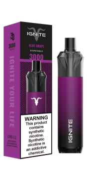 Эл. сиг. IGNITE V 30 3000 Aloe Grape/ Алоэ грейп 2 %