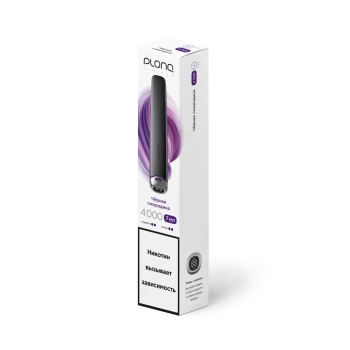 PLONQ PLUS PRO BLACK Черная смородина (4000 затяжек) 20 мг