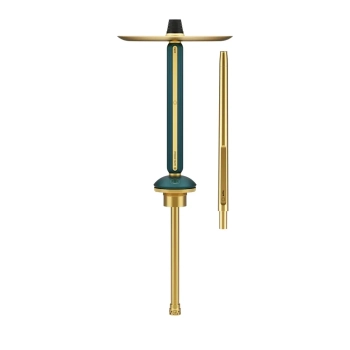 Кальян Alpha Hookah ECHO Emerald Green(Gold)(без колбы)