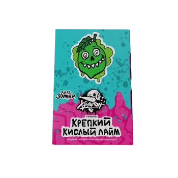 Хулиган Зомби ХАРД с ароматом Кислый лайм , 25 гр.