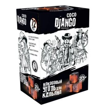 Уголь для кальяна CocoDjango (Коко Джанго) 25мм
