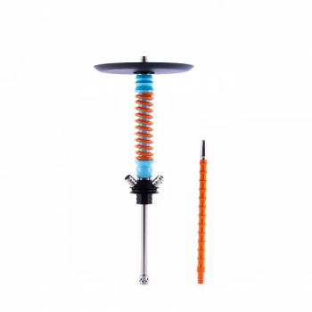 Кальян MAMAY CUSTOMS Coilovers MINI голубо-оранжевый (грав. BBS) (без колбы)