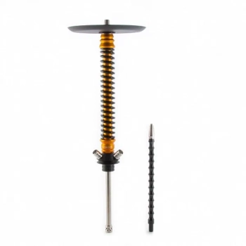 Кальян MAMAY CUSTOMS Coilovers анод.gold (грав. акула) (без колбы)