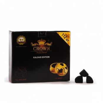 Уголь Crown кокосовый 72 шт под калауд 112