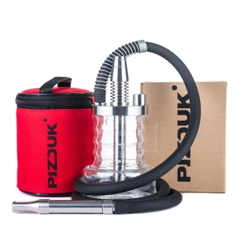Кальян Pizduk Hookah (red-bag) прозрачная колба