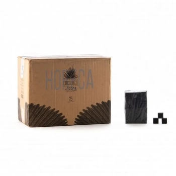 Уголь Cocoloco кокосовый 72 шт (25мм) horeca 20 кг