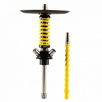 Кальян MAMAY CUSTOMS Coilover Micro чёрно-жёлтый (без колбы)