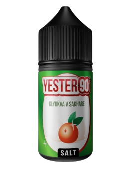 Жидкость "Yester" Klyukva v sakhare 10 мл МРК