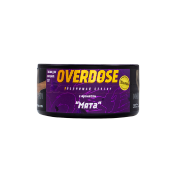 Overdose с ароматом Мята эксперта (Expertmint), 25гр.
