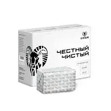 Уголь Oven Честный Чистый 25мм (Коробка 20кг(Упаковка по 4 кг))