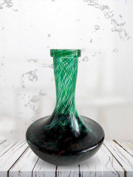 Колба Vessel Glass Сфера крошка черно-зеленая